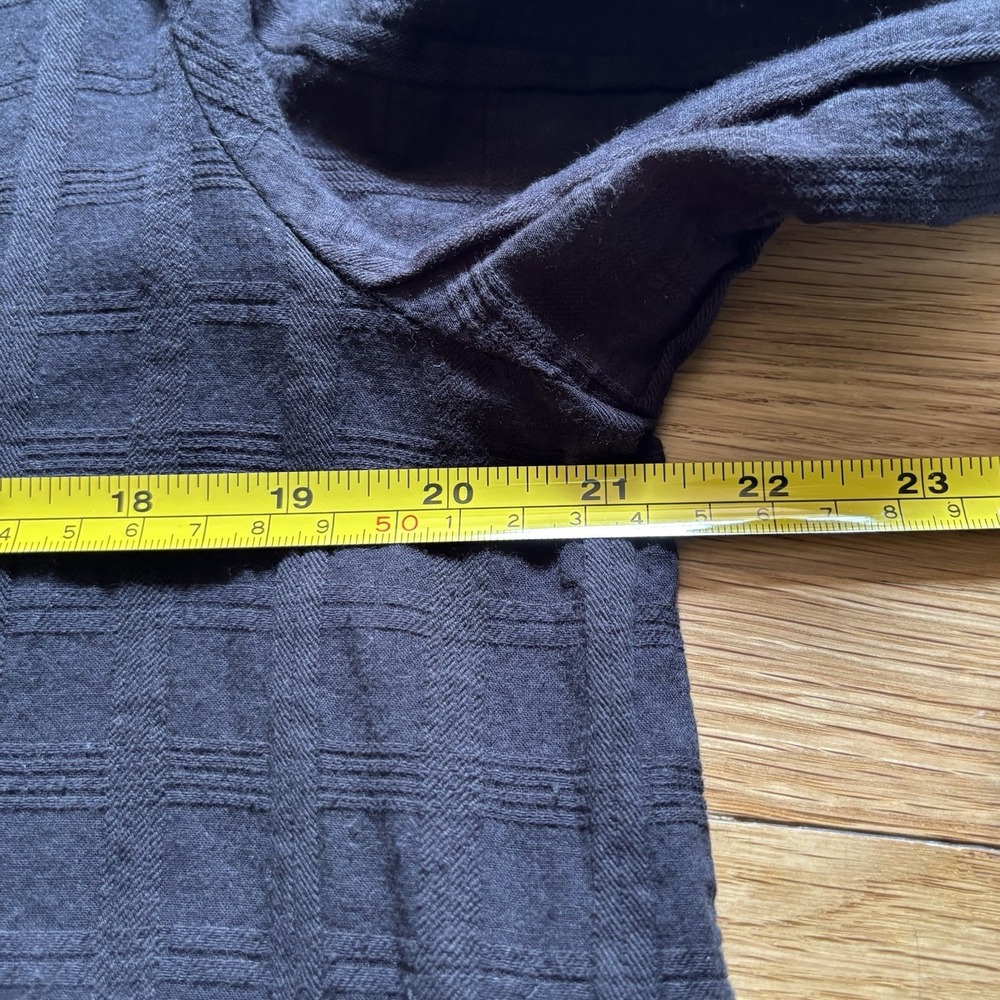 Pomander Place Tuckernuck Black Carolina Caftan Dress Maxi L Chic Minimal Resort - Picture 7 of 11